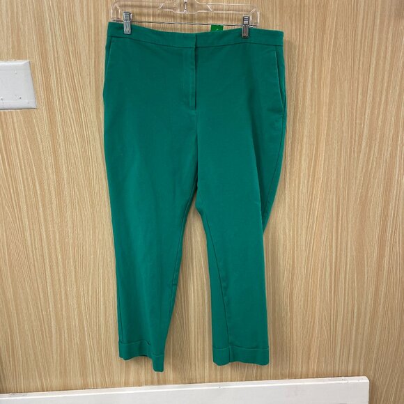 Ann Taylor green pants size 12 - Picture 1 of 5